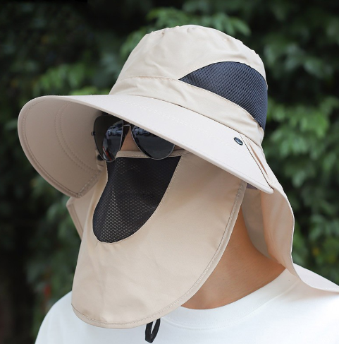 🔥Outdoor sun protection and anti-mosquito sun hat