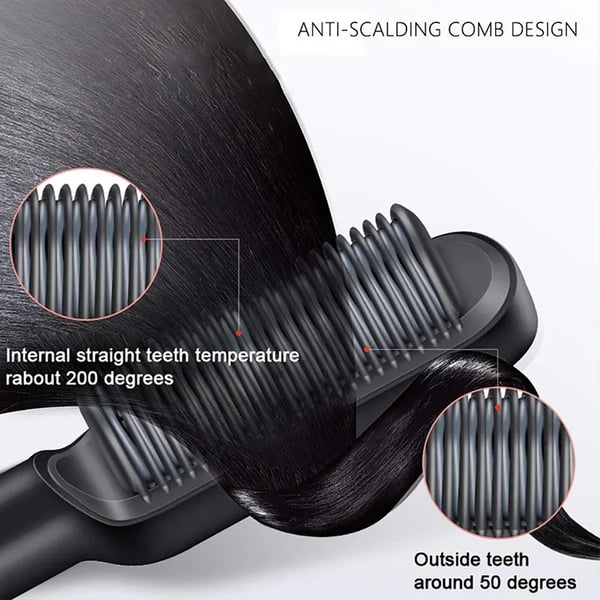 🔥BLACK FRIDAY SALE 49% OFF🔥 💇♀Negative Ion Hair Straightener Styling Comb