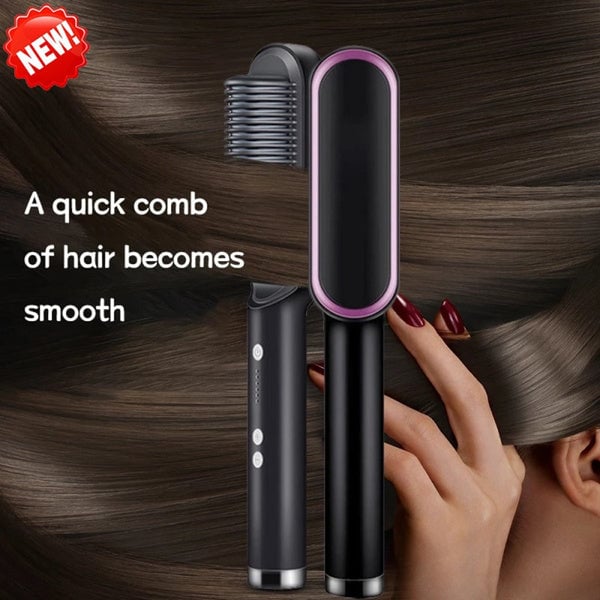 🔥BLACK FRIDAY SALE 49% OFF🔥 💇♀Negative Ion Hair Straightener Styling Comb