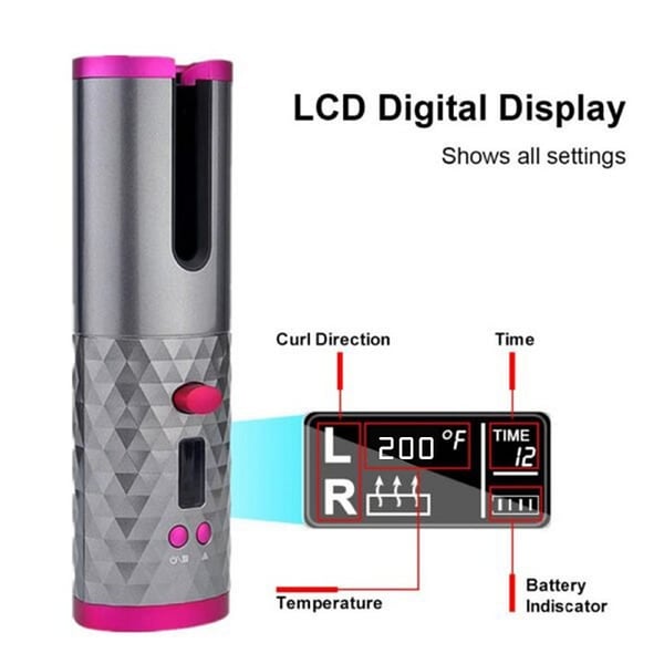 đ„LAST DAY 49% OFFđ„Cordless Automatic Hair Curlerâ