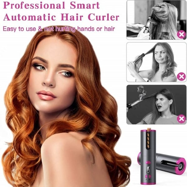 đ„LAST DAY 49% OFFđ„Cordless Automatic Hair Curlerâ