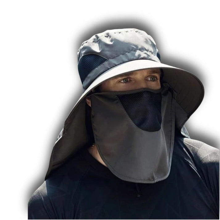 🔥Outdoor sun protection and anti-mosquito sun hat